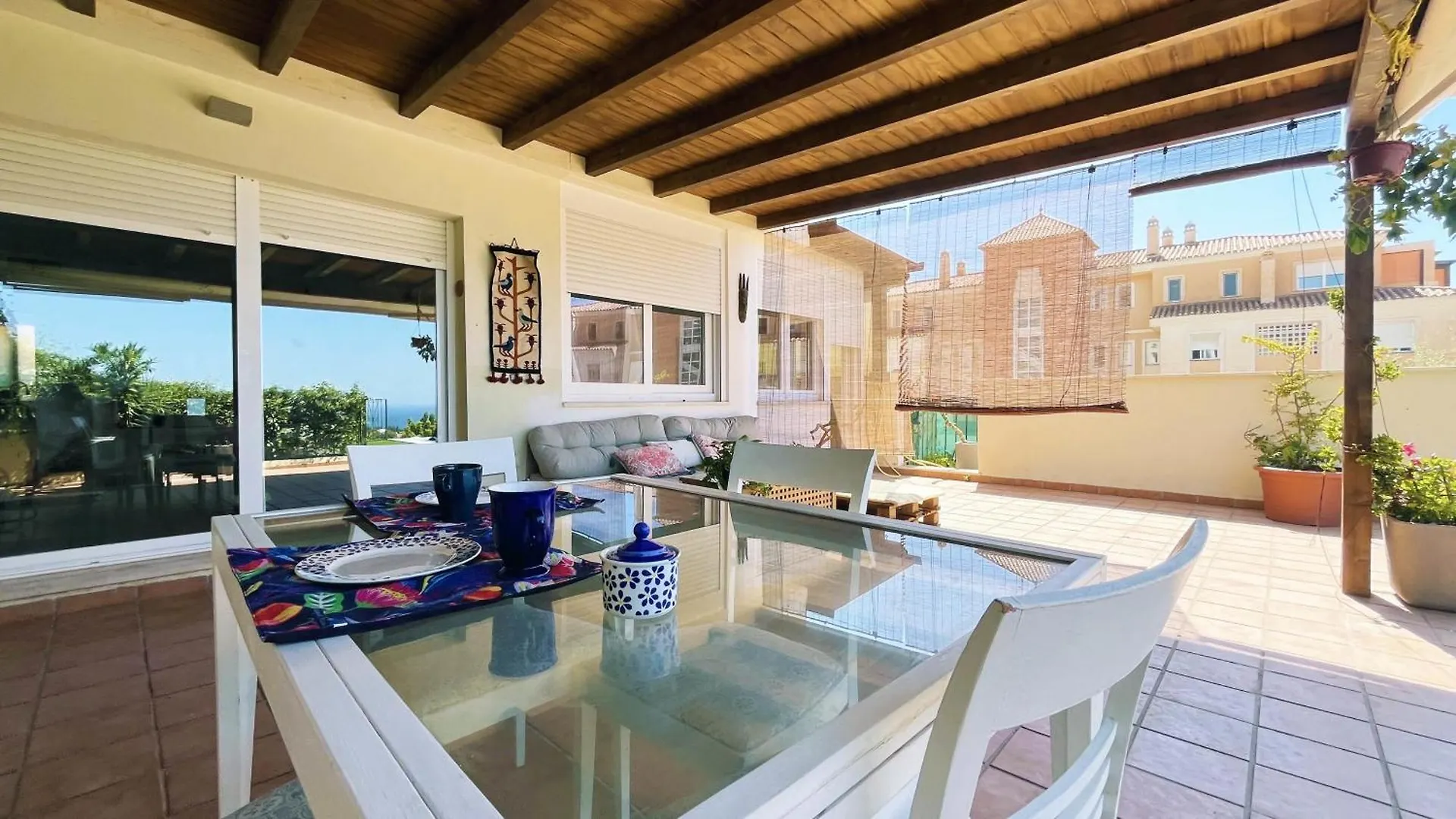 Gran Terraza Con Vistas Al Mar Y Piscina Apartment Rincon de la Victoria