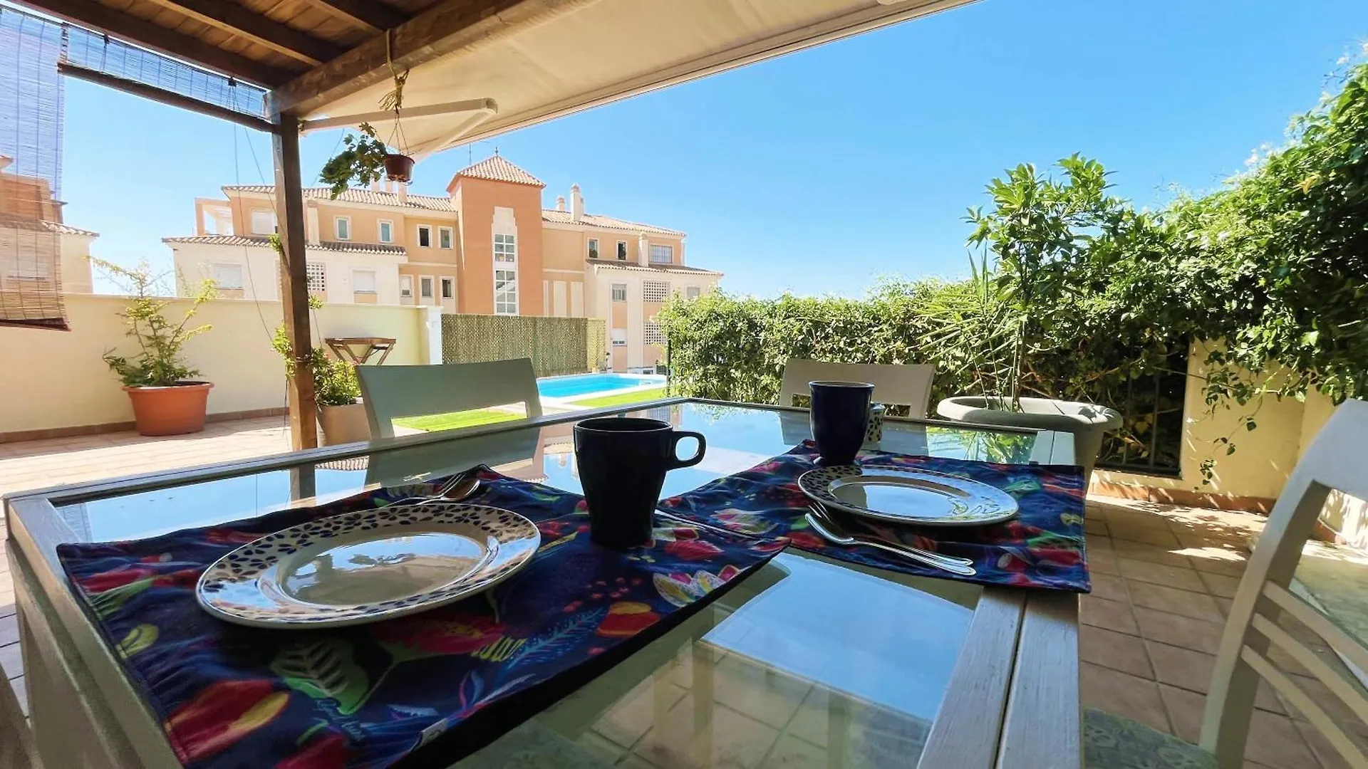 Gran Terraza Con Vistas Al Mar Y Piscina Apartment Rincon de la Victoria